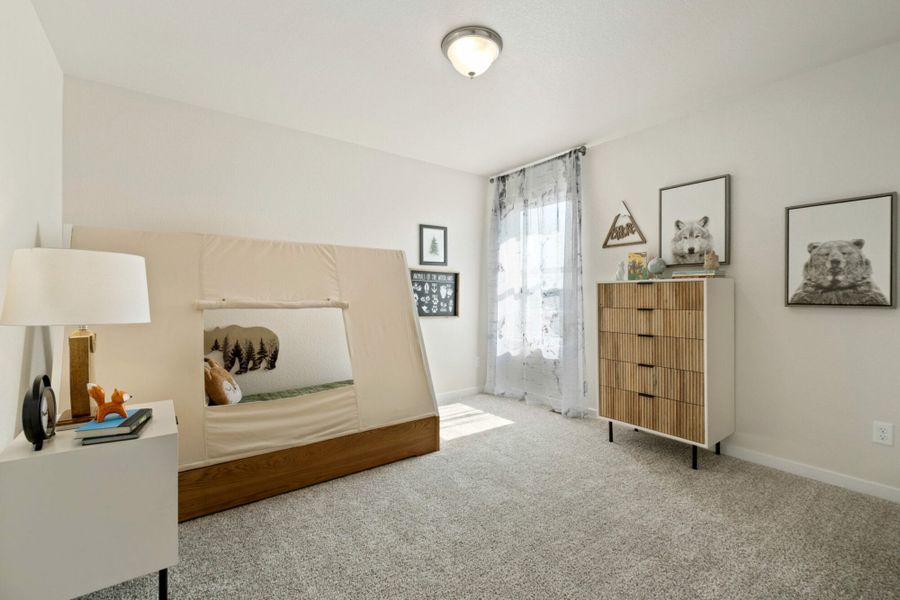 Furnished interior in a model home at Lochbuie Station in Lochbuie (Image 13). Furnished interior in a model home at Lochbuie Station in Lochbuie (Image 13).