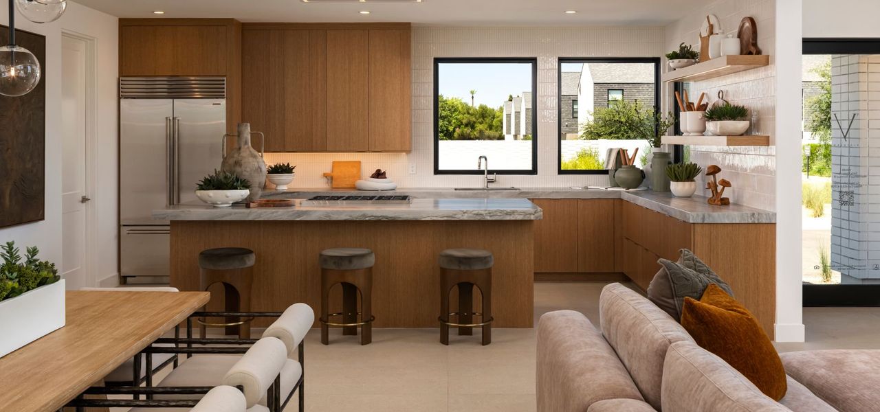 Furnished interior in a model home at Viridian in Phoenix (Image 5).