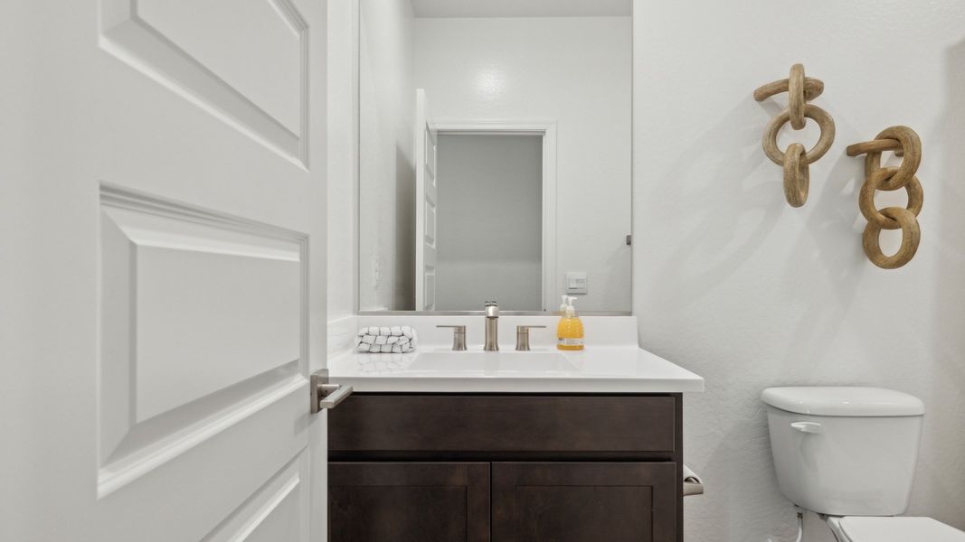 Furnished interior in a model home at Del Rio Ranch in Avondale (Image 32).