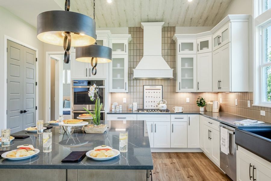 Furnished interior in a model home at The Estates and Meadows at Floyds Fork in Louisville (Image 7).