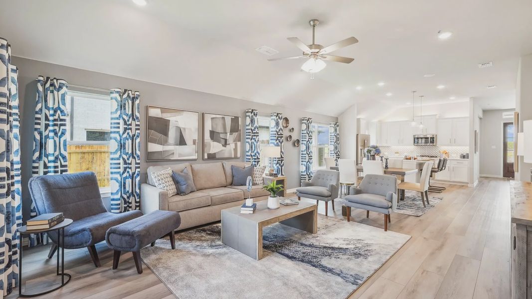 Experience elegance with open-plan living, luxurious finishes, and stylish design in Pebblebrook.