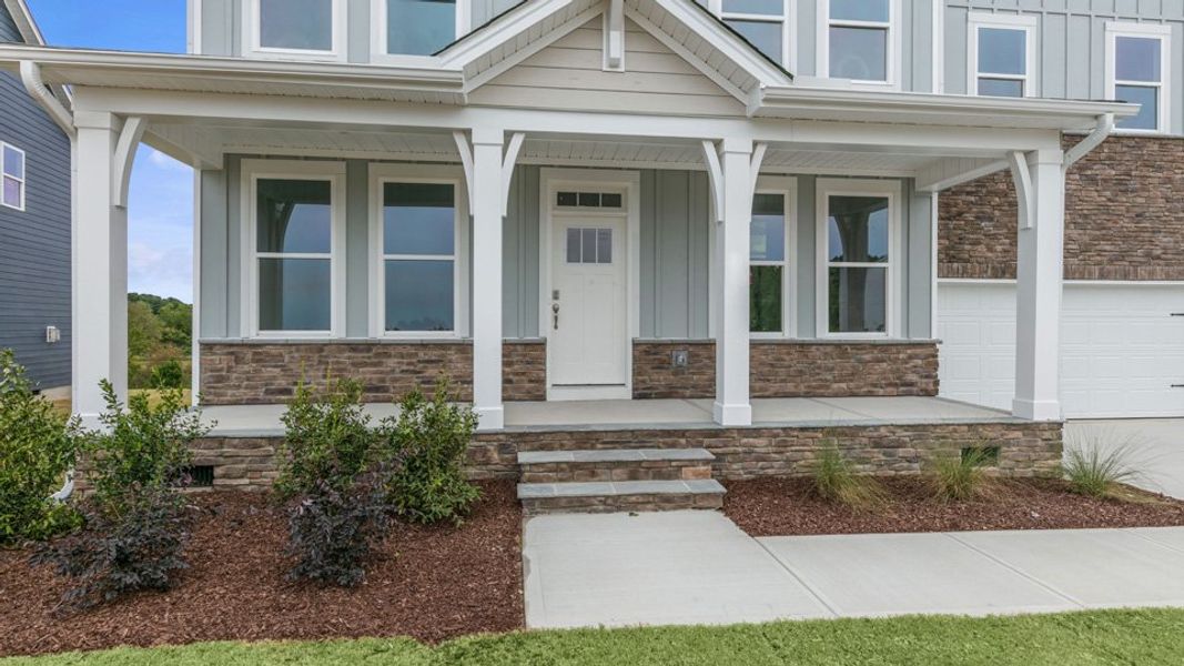 Exterior details of a home in Kalas Falls, Wake Forest (Image 22). Exterior details of a home in Kalas Falls, Wake Forest (Image 22).
