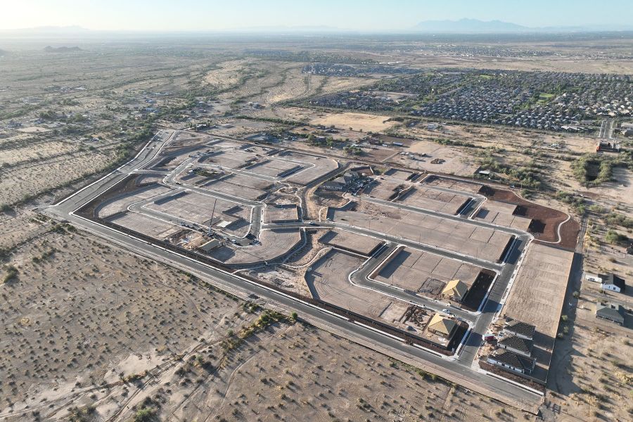 Site preparation and early development at Tierra Vistoso in Surprise, AZ (Image 17).