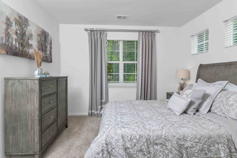 Furnished interior in a model home at Willow Commons in Lugoff (Image 30).