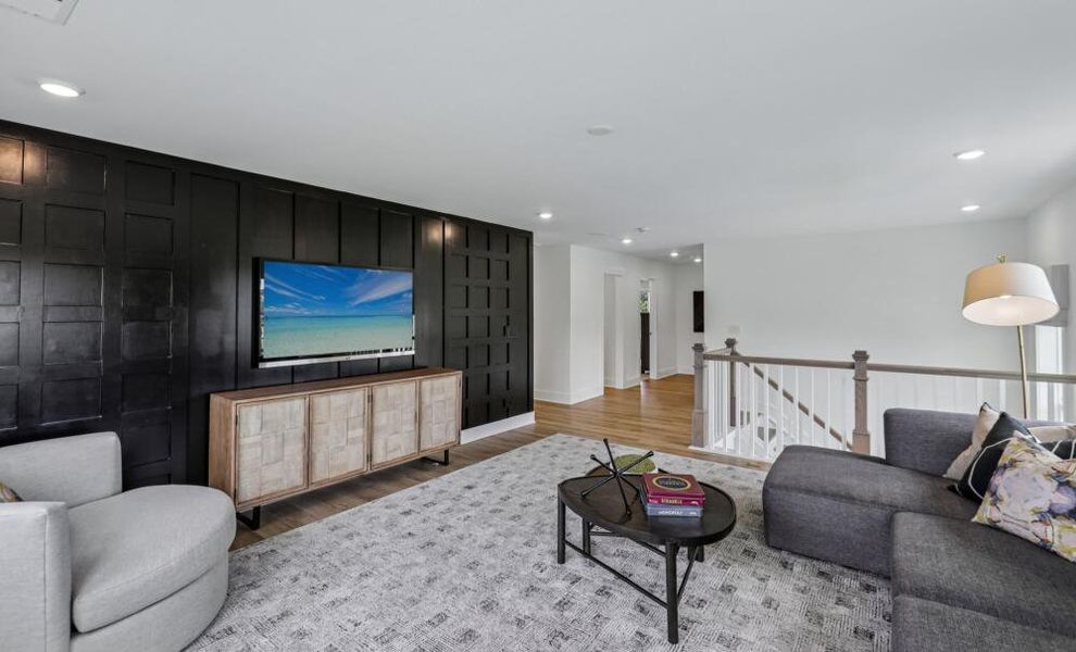 Furnished interior in a model home at Cedar Ridge in Angier (Image 30).