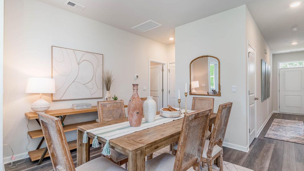 Furnished interior in a model home at Hemingway Landing in Conway (Image 6). Furnished interior in a model home at Hemingway Landing in Conway (Image 6).