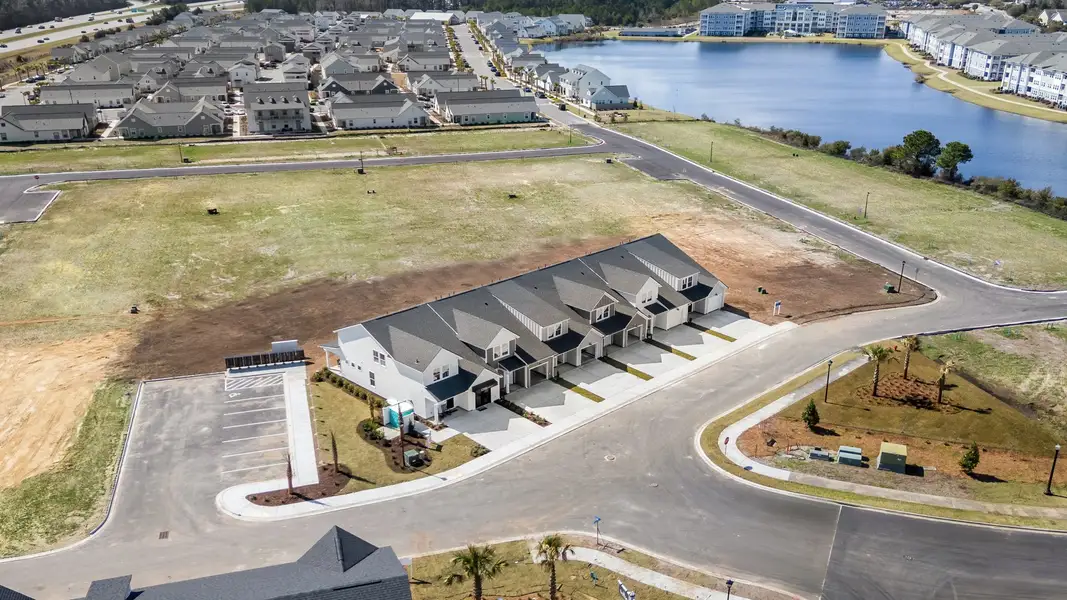 Townes at Carolina Forest Arial