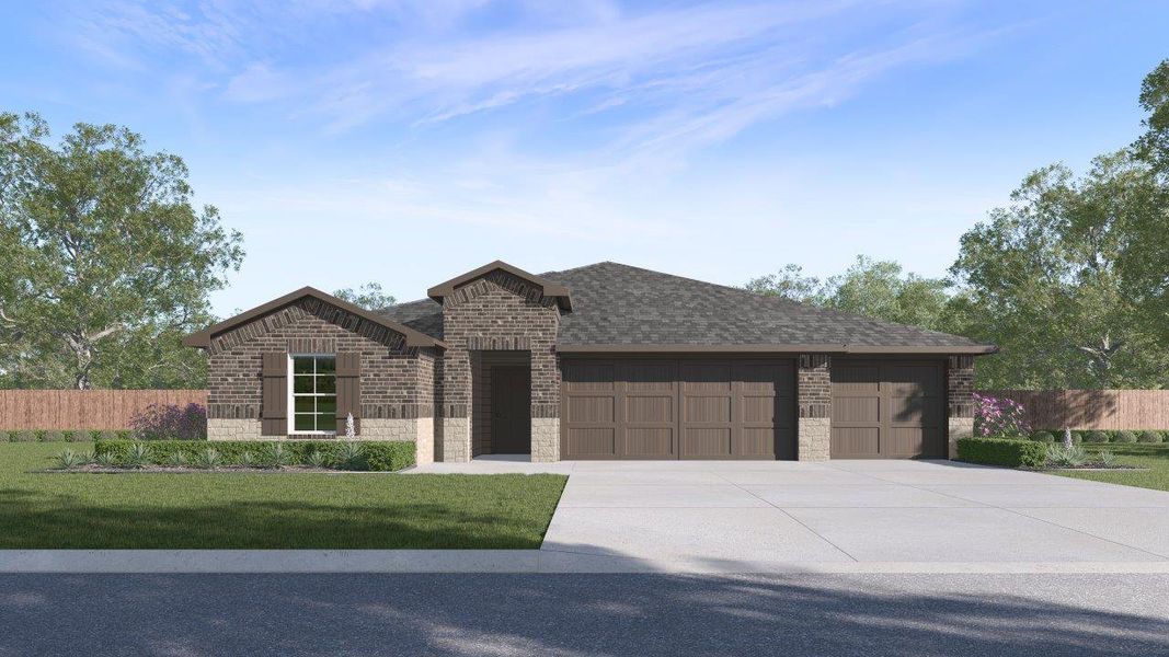 Front exterior of a home in the Portland Village community, located in Portland, TX (Image 16).