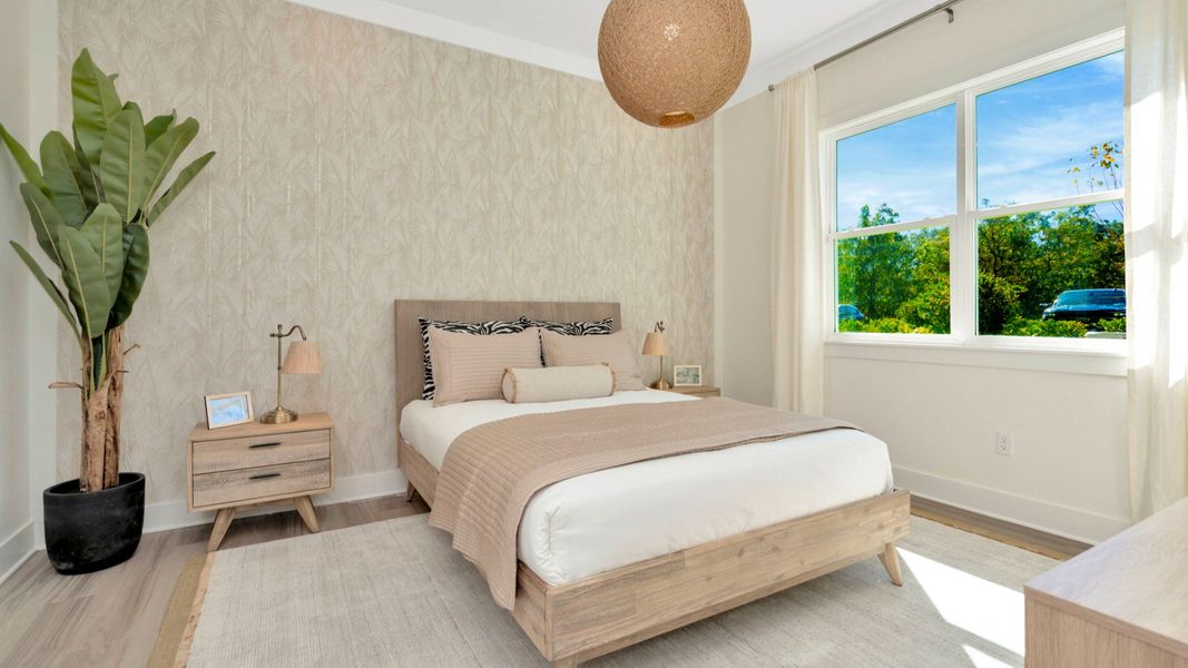 Furnished interior in a model home at Serengeti in Spring Hill (Image 6).