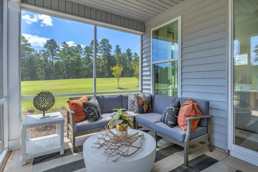 Inviting outdoor living space to enjoy the fresh air