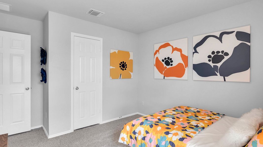 Furnished interior in a model home at Oak Ridge in Temple (Image 19).