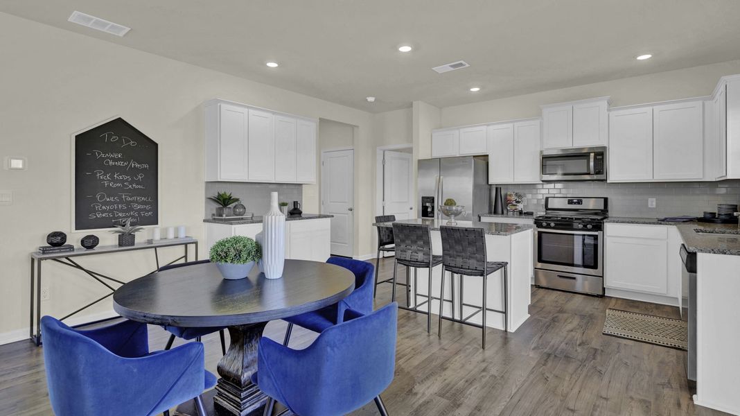 Furnished interior in a model home at Sweet Briar in Ooltewah (Image 7).