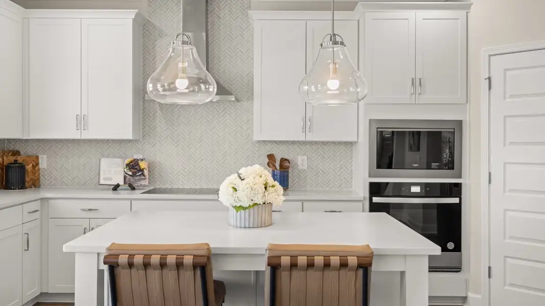 Furnished interior in a model home at Evergreen Crossing in Locust Grove (Image 4). Furnished interior in a model home at Evergreen Crossing in Locust Grove (Image 4).