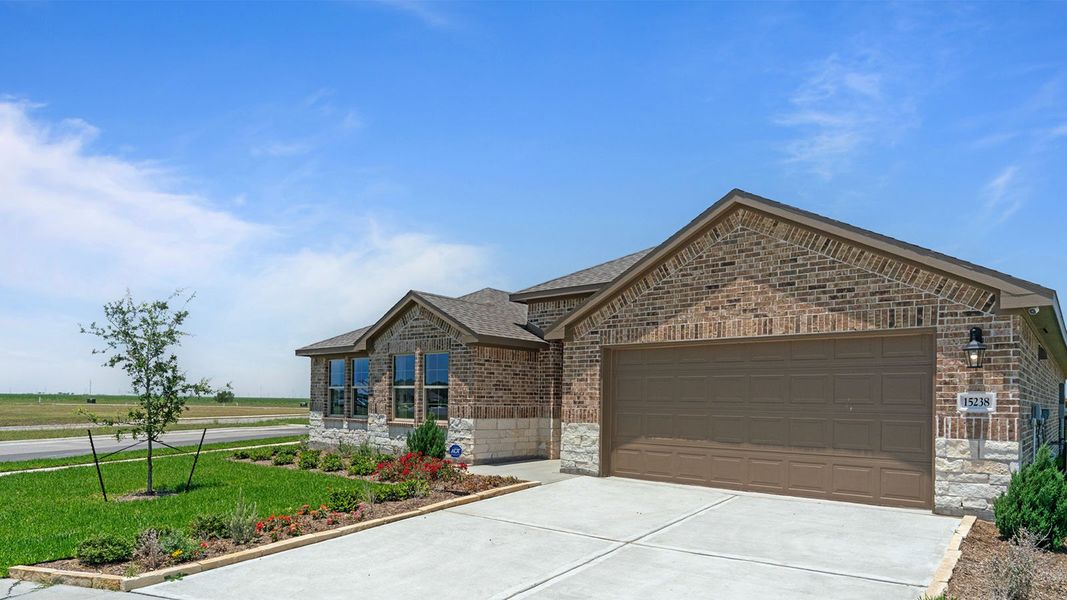 Front exterior of a home in the The Lakes Northwest community, located in Robstown, TX (Image 2). Front exterior of a home in the The Lakes Northwest community, located in Robstown, TX (Image 2).