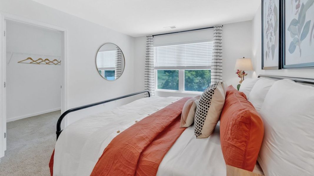 Furnished interior in a model home at Warren's Way Townhomes in Jonesborough (Image 18).