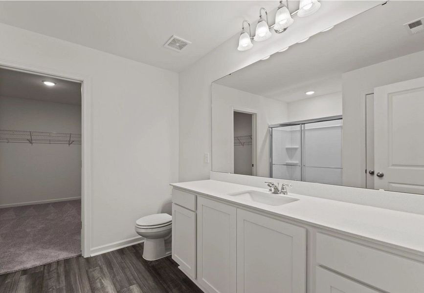 Furnished interior in a model home at Glen Abbey in Kernersville (Image 9).