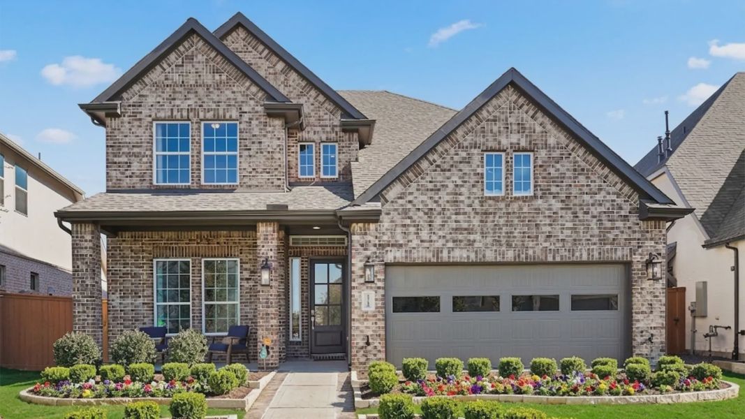 Front exterior of a home in the Elyson 50's community, located in Katy, TX (Image 4).