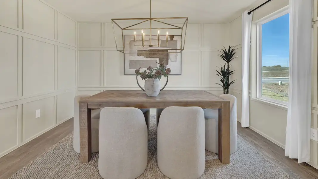 Furnished interior in a model home at Hymeadow in Maxwell (Image 5). Furnished interior in a model home at Hymeadow in Maxwell (Image 5).