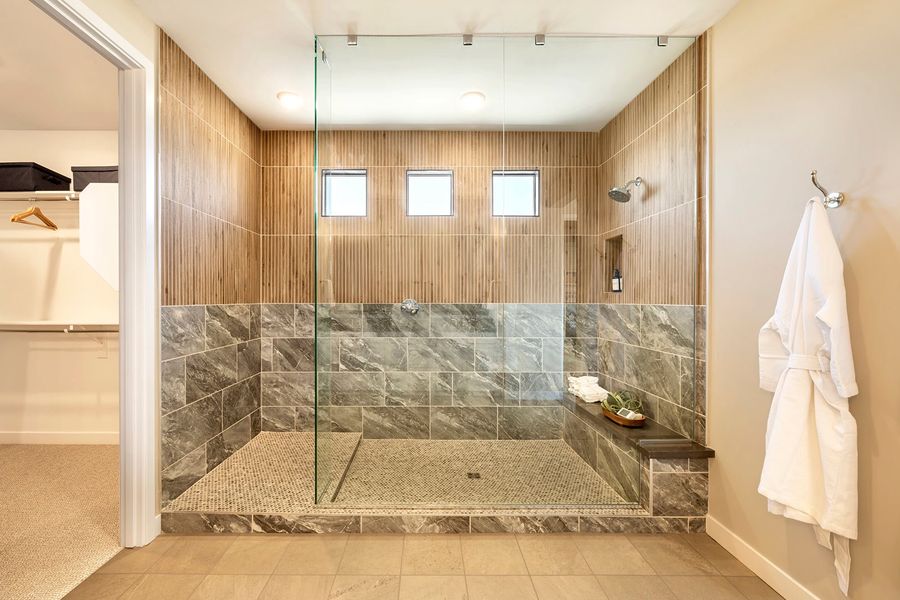 Furnished interior in a model home at Arietta at Soleo in Queen Creek (Image 31).