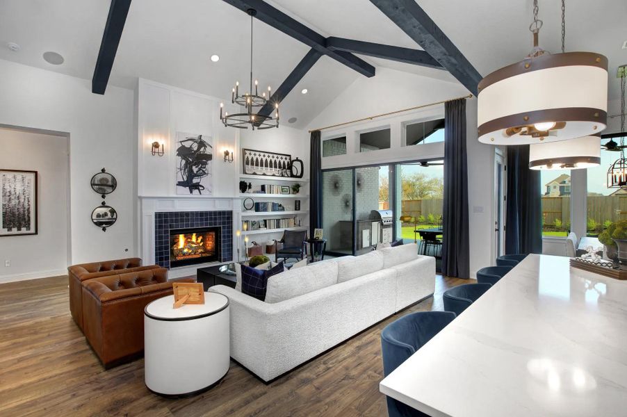 The Leighton Family Room