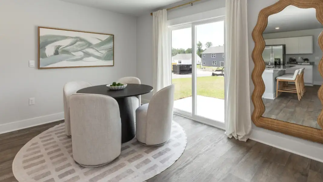 Furnished interior in a model home at Brookside in Richlands (Image 14).