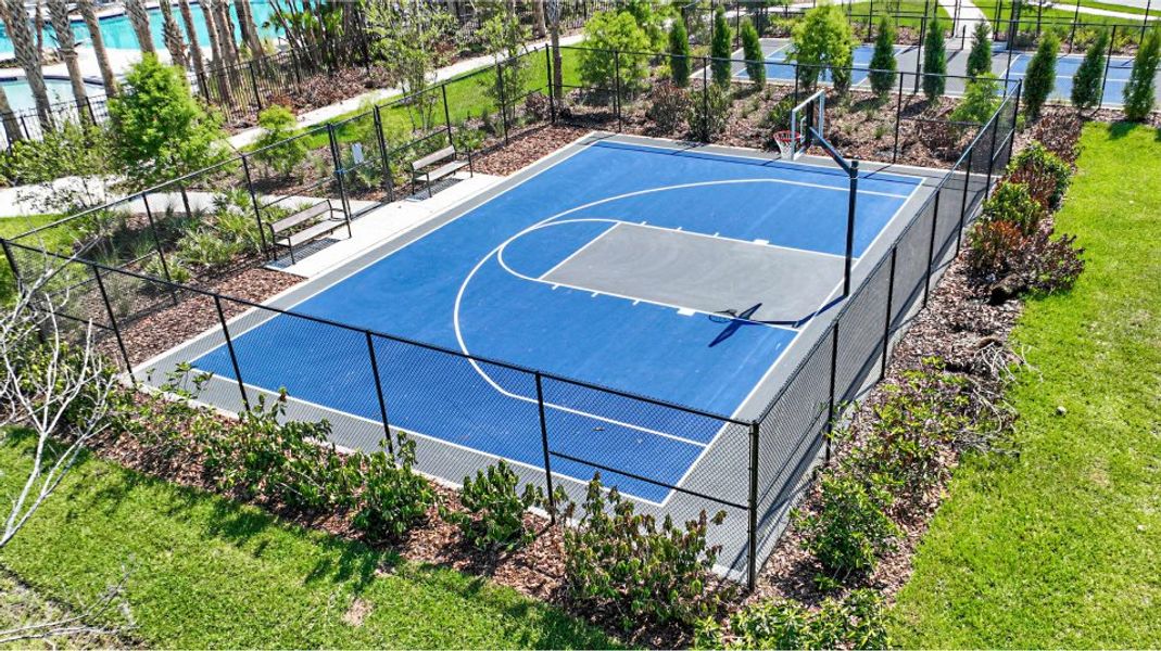 North Park Isle basketball court North Park Isle basketball court