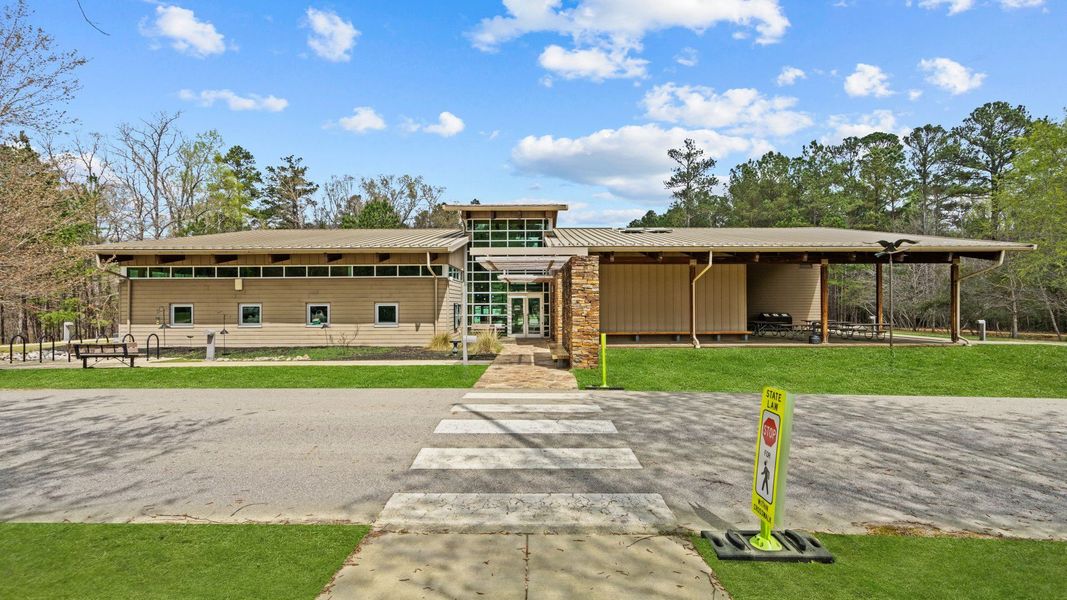Front exterior of a home in the Station Pointe community, located in Angier, NC (Image 14). Front exterior of a home in the Station Pointe community, located in Angier, NC (Image 14).