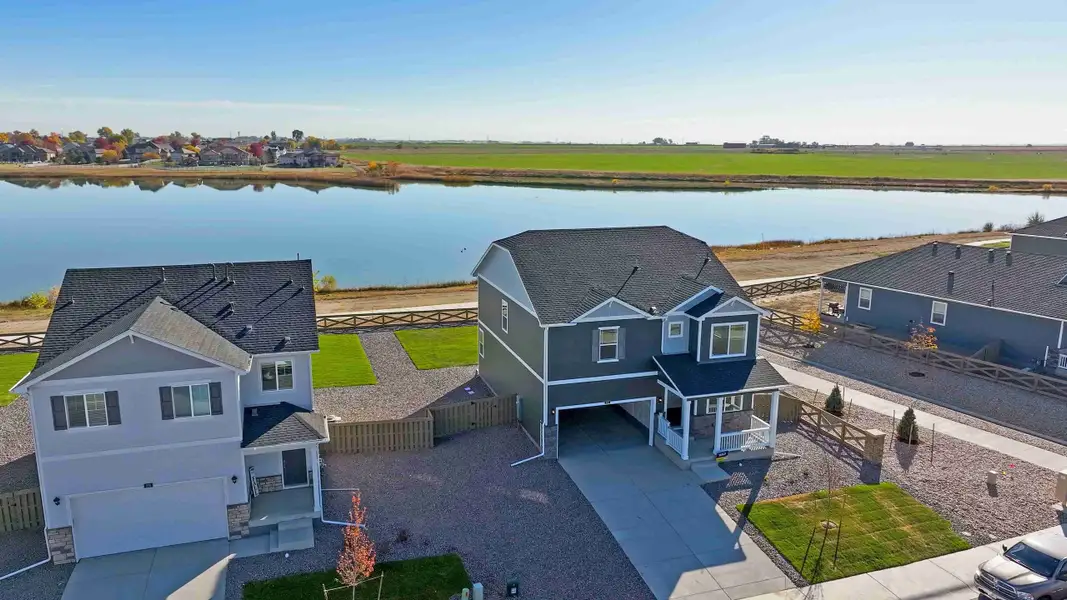 Front exterior of a home in the Tailholt community, located in Severance, CO (Image 2).