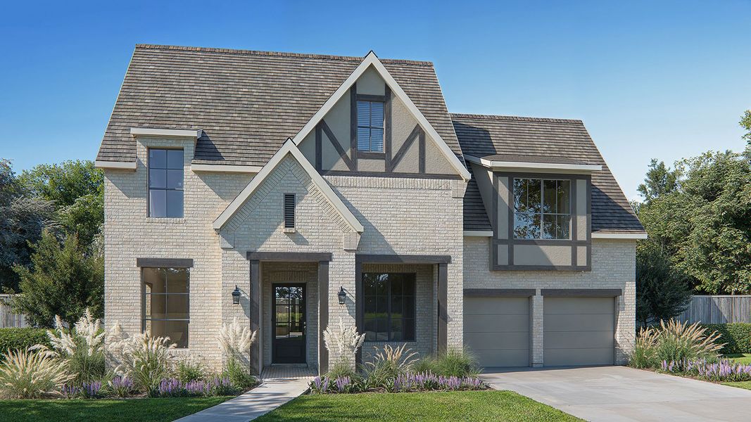 Front exterior of a home in the StarView community, located in Prosper, TX (Image 12).