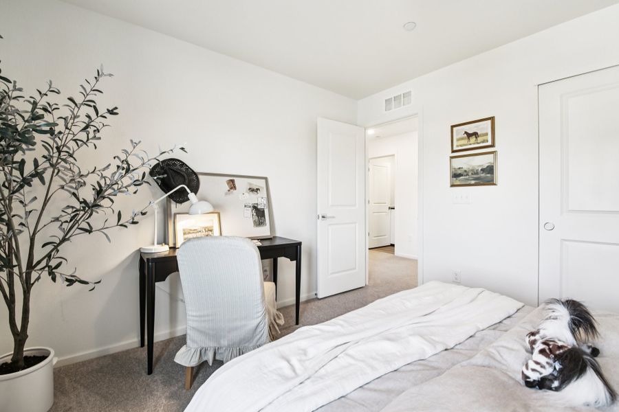 Furnished interior in a model home at Timnath Ranch Townhomes in Timnath (Image 33). Furnished interior in a model home at Timnath Ranch Townhomes in Timnath (Image 33).