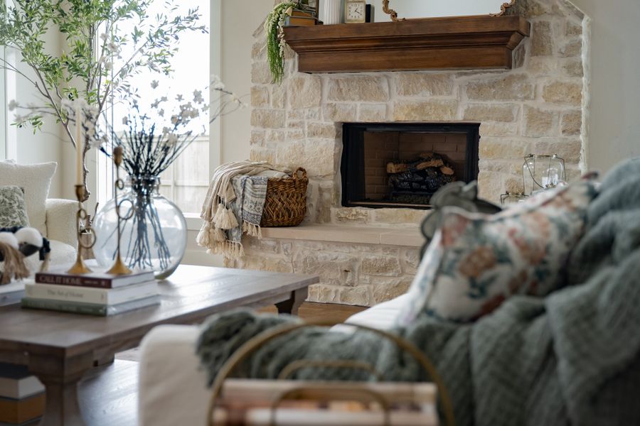 Furnished interior in a model home at Stella Ranch in Bryan (Image 4). Furnished interior in a model home at Stella Ranch in Bryan (Image 4).