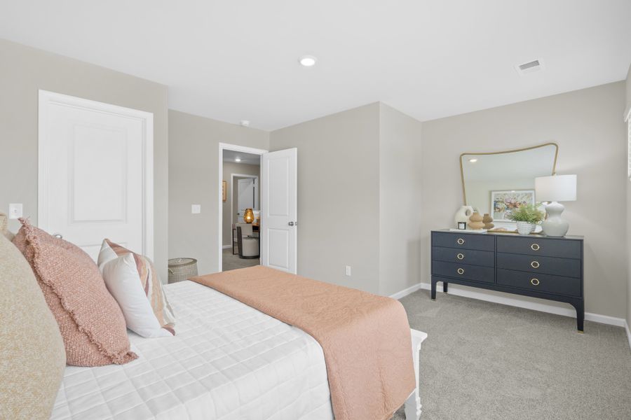 Furnished interior in a model home at Crystal Downs in Sumter (Image 29).