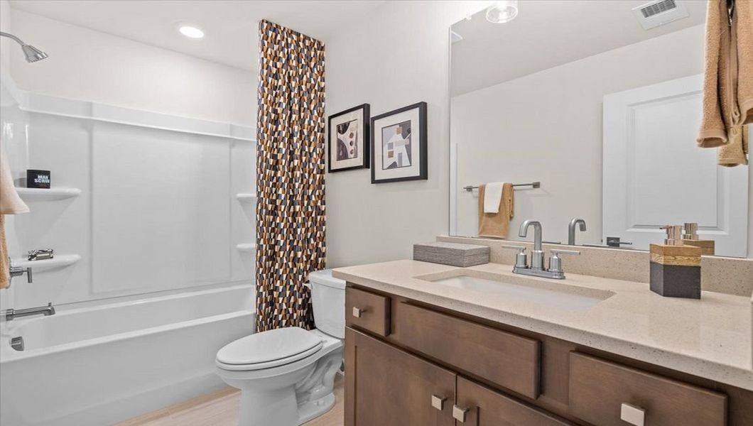 Furnished interior in a model home at The Villas at Pine Valley in Boiling Springs (Image 23). Furnished interior in a model home at The Villas at Pine Valley in Boiling Springs (Image 23).