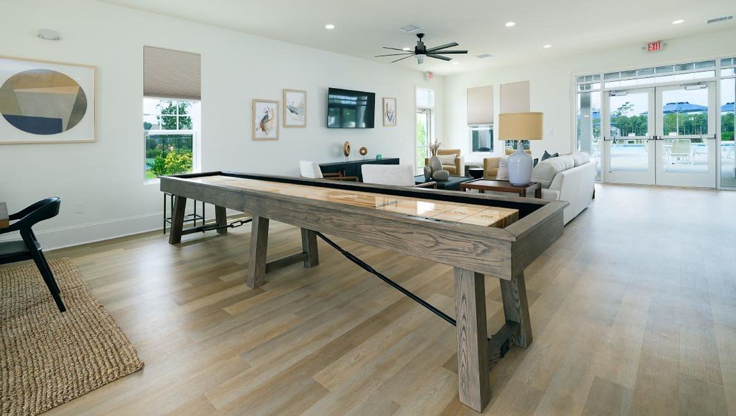 Furnished interior in a model home at Laurelbrook in Sherrills Ford (Image 45).