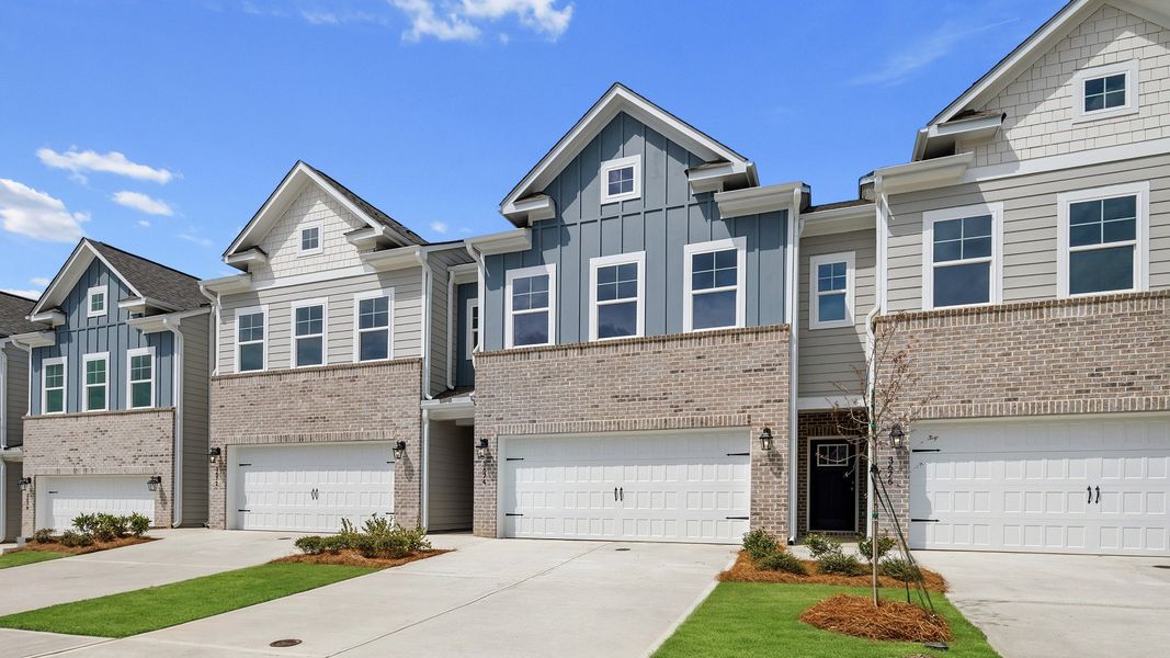 Front exterior of a home in the Langley Overlook community, located in Loganville, GA (Image 2). Front exterior of a home in the Langley Overlook community, located in Loganville, GA (Image 2).