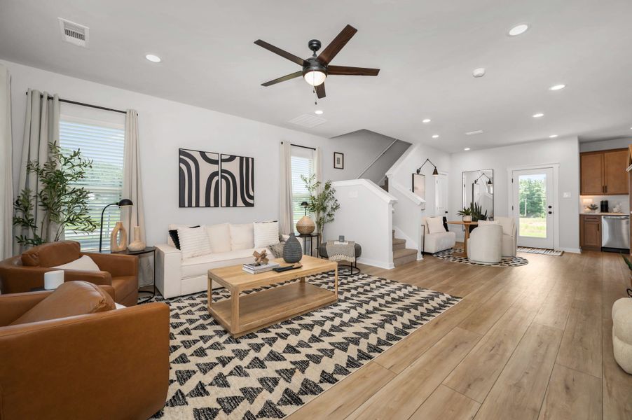 Hickory Cove - Burns, TN - DSLD Homes - Bridgeton II G - Living Room