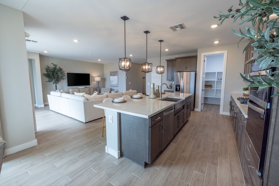 Furnished interior in a model home at Legacy Place in Glendale (Image 7). Furnished interior in a model home at Legacy Place in Glendale (Image 7).