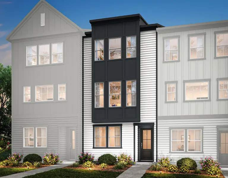 Front exterior of a home in the Bellflower community, located in Charlotte, NC (Image 6).