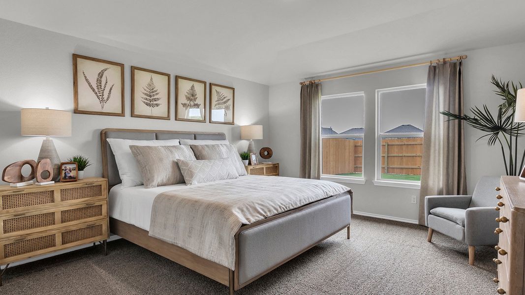 Furnished interior in a model home at West Canyon Trails in Belton (Image 10). Furnished interior in a model home at West Canyon Trails in Belton (Image 10).