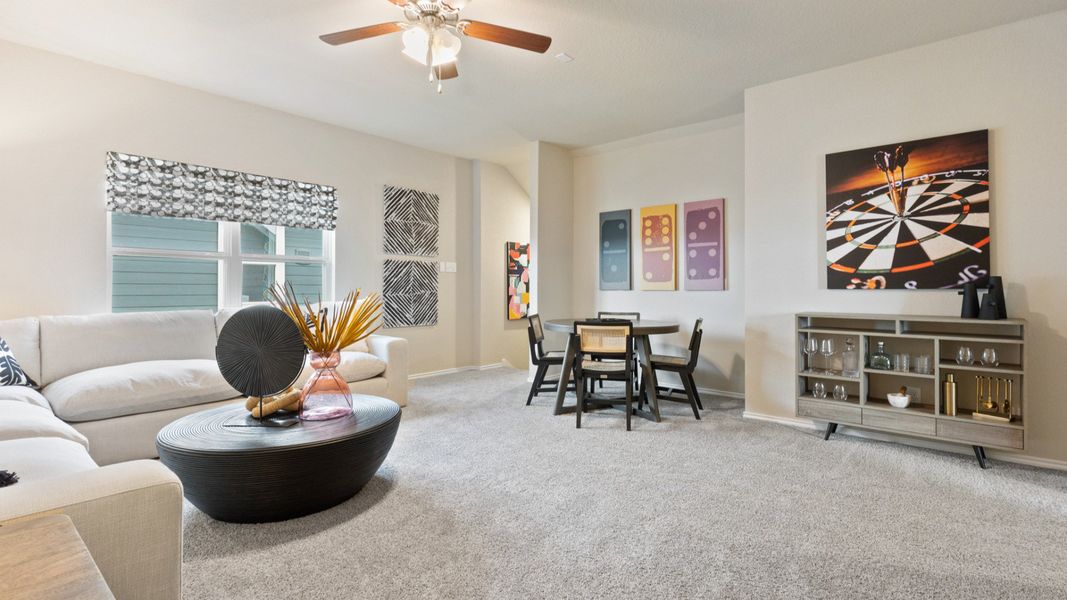 Swenson Heights Model Home Gameroom