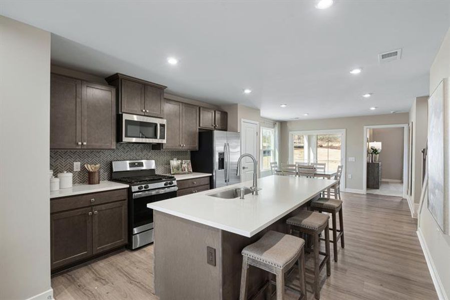 Personalize your new home with design options tailored to your style and everyday needs.