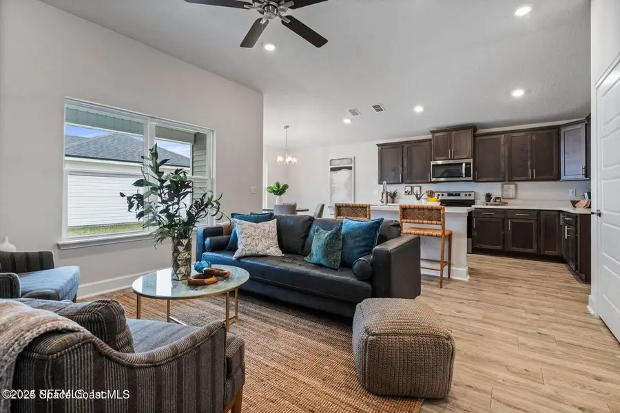 Furnished interior in a model home at Hickory Ridge, Cocoa, FL in Cocoa (Image 4). Furnished interior in a model home at Hickory Ridge, Cocoa, FL in Cocoa (Image 4).