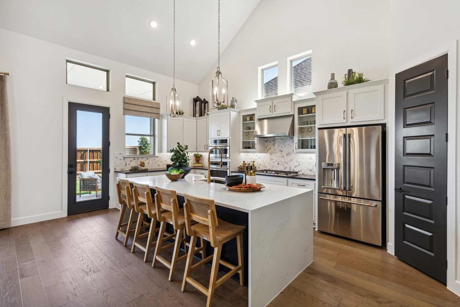 Furnished interior in a model home at Northshore at Lakewood Village - Garden Series in Lakewood Village (Image 7). Furnished interior in a model home at Northshore at Lakewood Village - Garden Series in Lakewood Village (Image 7).