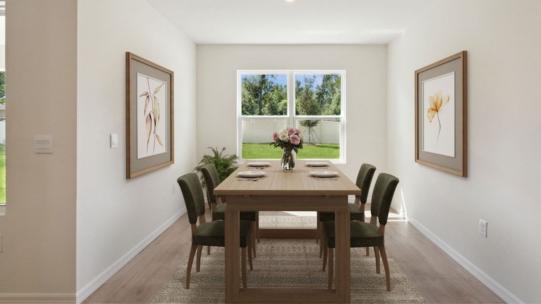 Furnished interior in a model home at Wexford Cove in Ormond Beach (Image 6). Furnished interior in a model home at Wexford Cove in Ormond Beach (Image 6).