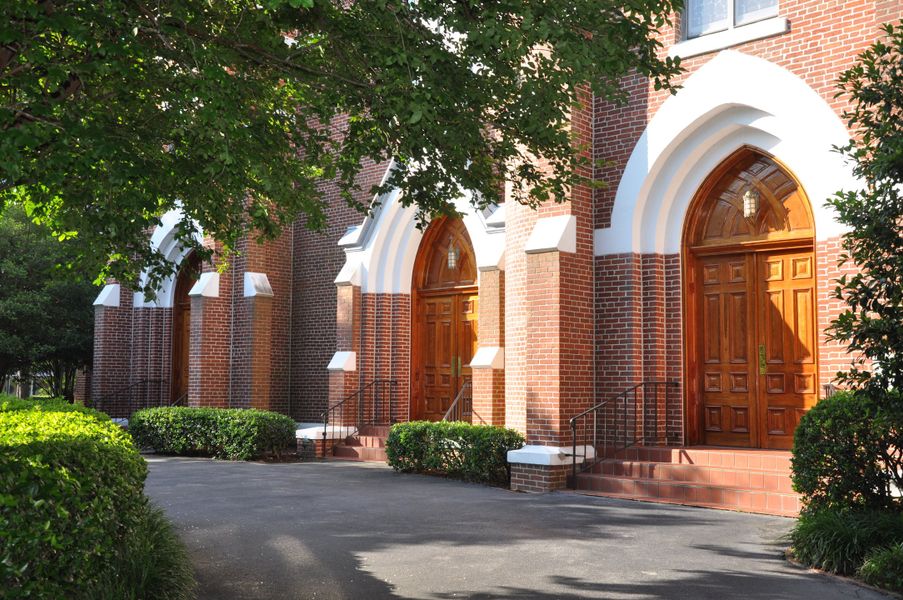 Front exterior of a home in the The Abbey at Trolley Run Station community, located in Aiken, SC (Image 17).