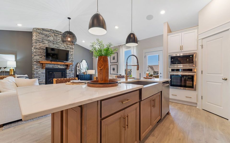 Furnished interior in a model home at McCain's Station in Gallatin (Image 19). Furnished interior in a model home at McCain's Station in Gallatin (Image 19).