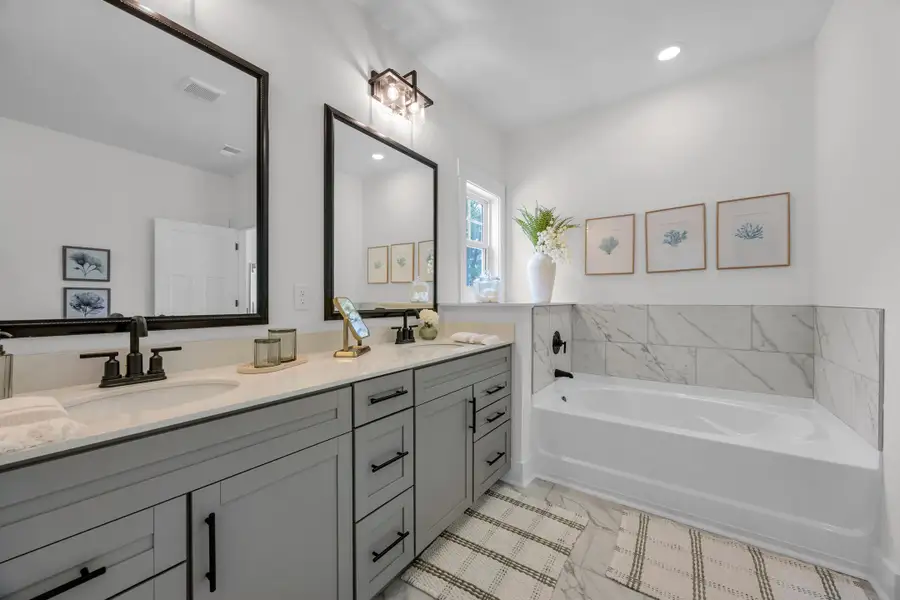 Furnished interior in a model home at Edgefield in Loris (Image 34). Furnished interior in a model home at Edgefield in Loris (Image 34).