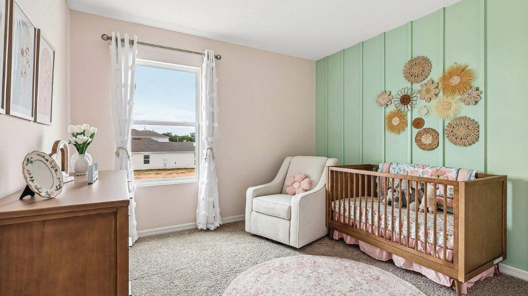 Furnished interior in a model home at Wynnstone in Davenport (Image 34).