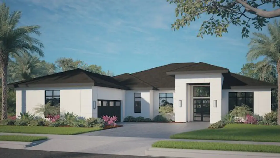 Front exterior of a home in the Central Beach community, located in Vero Beach, FL (Image 4).