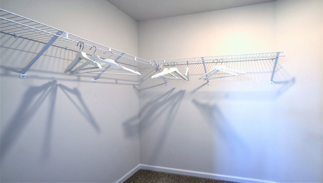 Furnished interior in a model home at Townes at Tap Root Farms in Fletcher (Image 12).